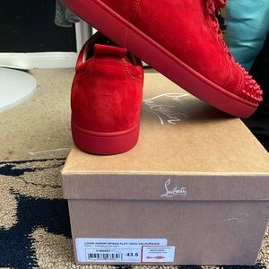 Christian Louboutins "Red Spikes" Size 43.5